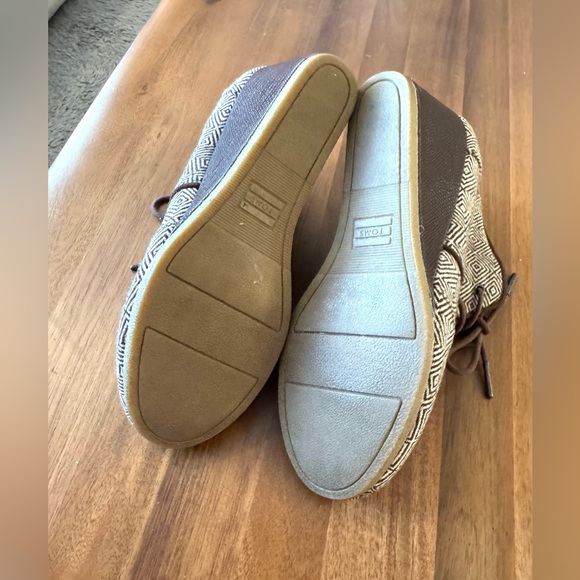 Toms Geometric Patterned Wedge Ankle Boots - Picture 7 of 10